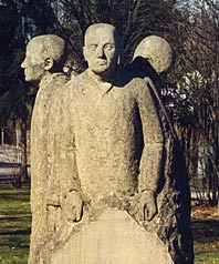 KZ-Memorial Ottobrunn, 1988, Sandstone, 180 x 60 x 60